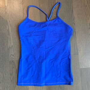 Lululemon tank top with internal shelf bra - Large
